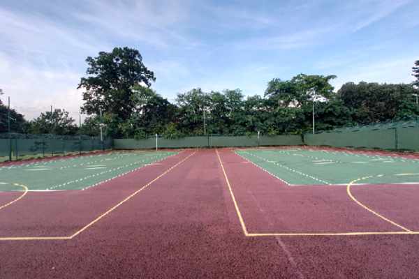 Netball courts